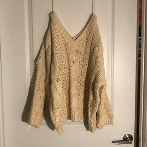 Oversized sweater